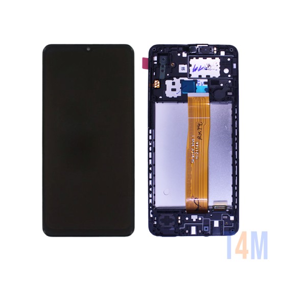 Touch+Display+Frame Samsung Galaxy A02/A022 Service Pack Black